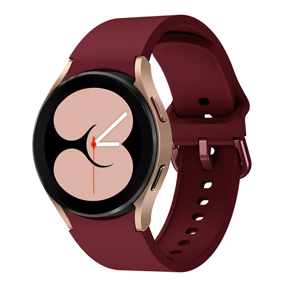 BEHUA 20mm Uhrenarmband für Samsung Galaxy Watch 4 40mm/44mm Gear S2 Active 2 Uhrenarmband Watch4 Classic 42mm 46mm Correa Armband – Detail 21