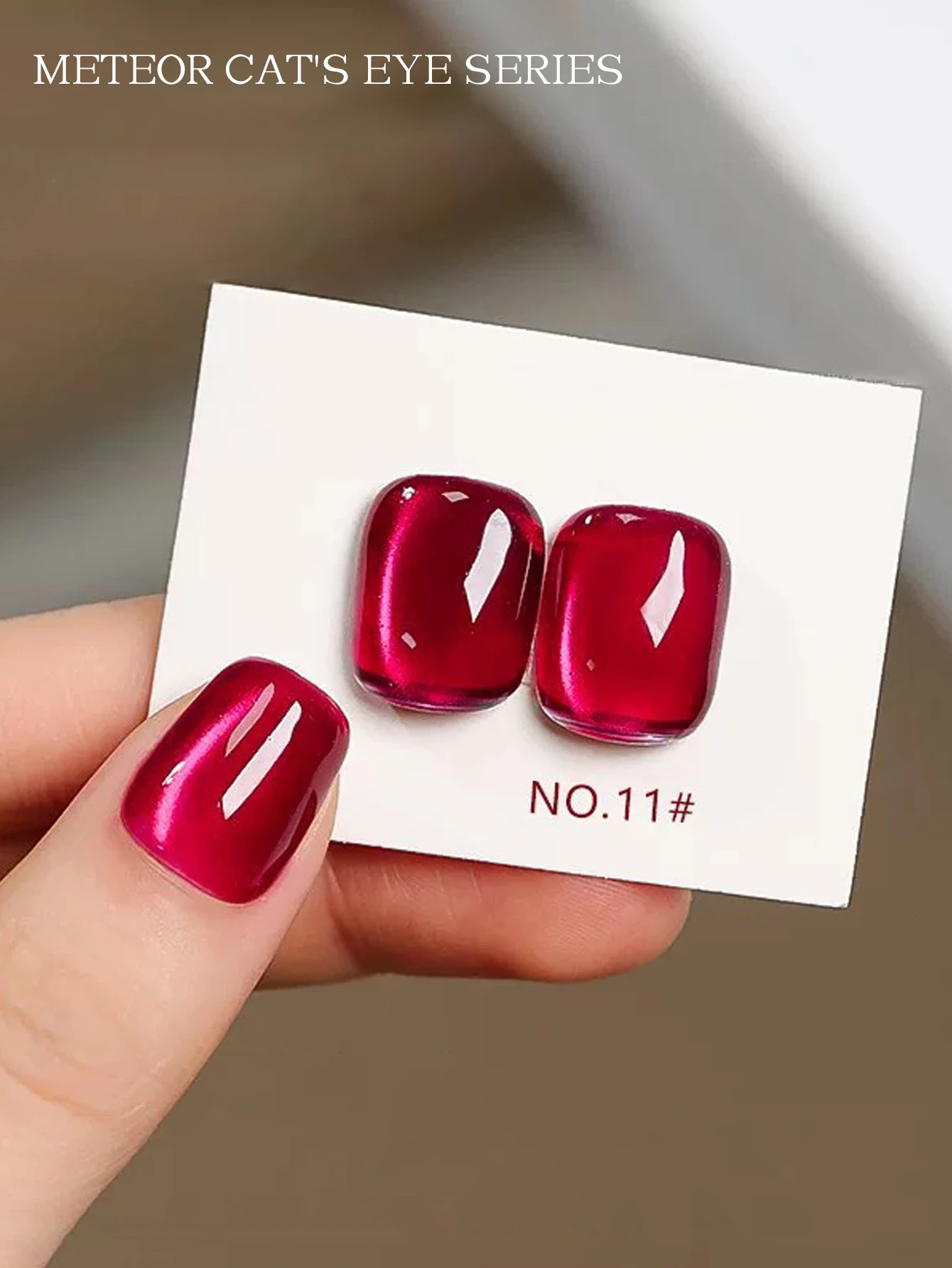 Duurt 28 dagen 1/12 STKS 2025 Nieuwe Nail Art Meteor Fantasy Aurora Guave Fruit Cat Eye Kleurrijke Kristallen Glazen Kraal Gel Nagellak,