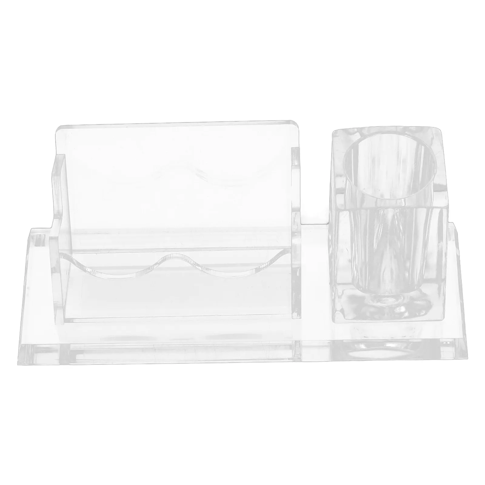 

Business Card Pen Holder Acrylic Desk ganizer Vertical Display Multiple Vertical Business Card Holder Cards St Storage Office