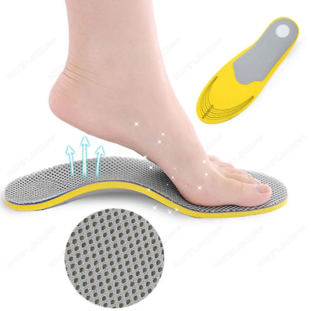 

Ортопедические спортивные стельки, дышащие дезодорирующие мужские и женские кроссовки, подошва для здоровья, амортизирующие эластичные стельки для бега