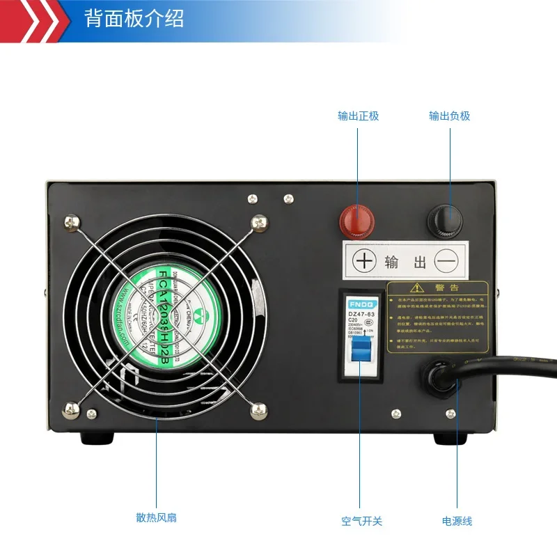 DC-Netzteil 60V50A geregeltes Netzteil LED-Motor-Aging-Netzteil