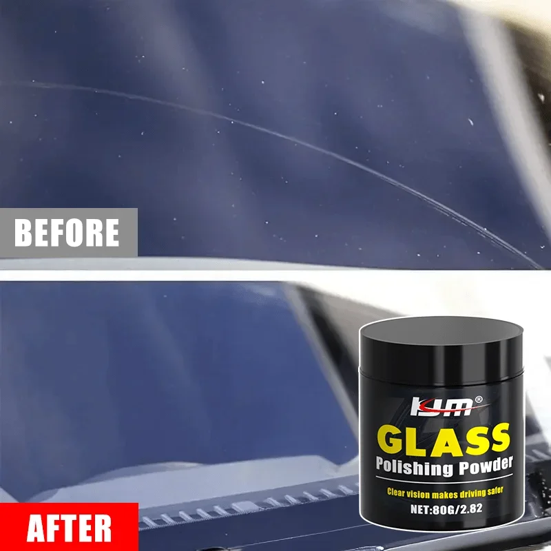 

Универсальный порошок для полировки стекла, используемый для ремонта лобового стекла, полировки/удаления оксидных слоев/тяжелой грязи, хромированных деталей.