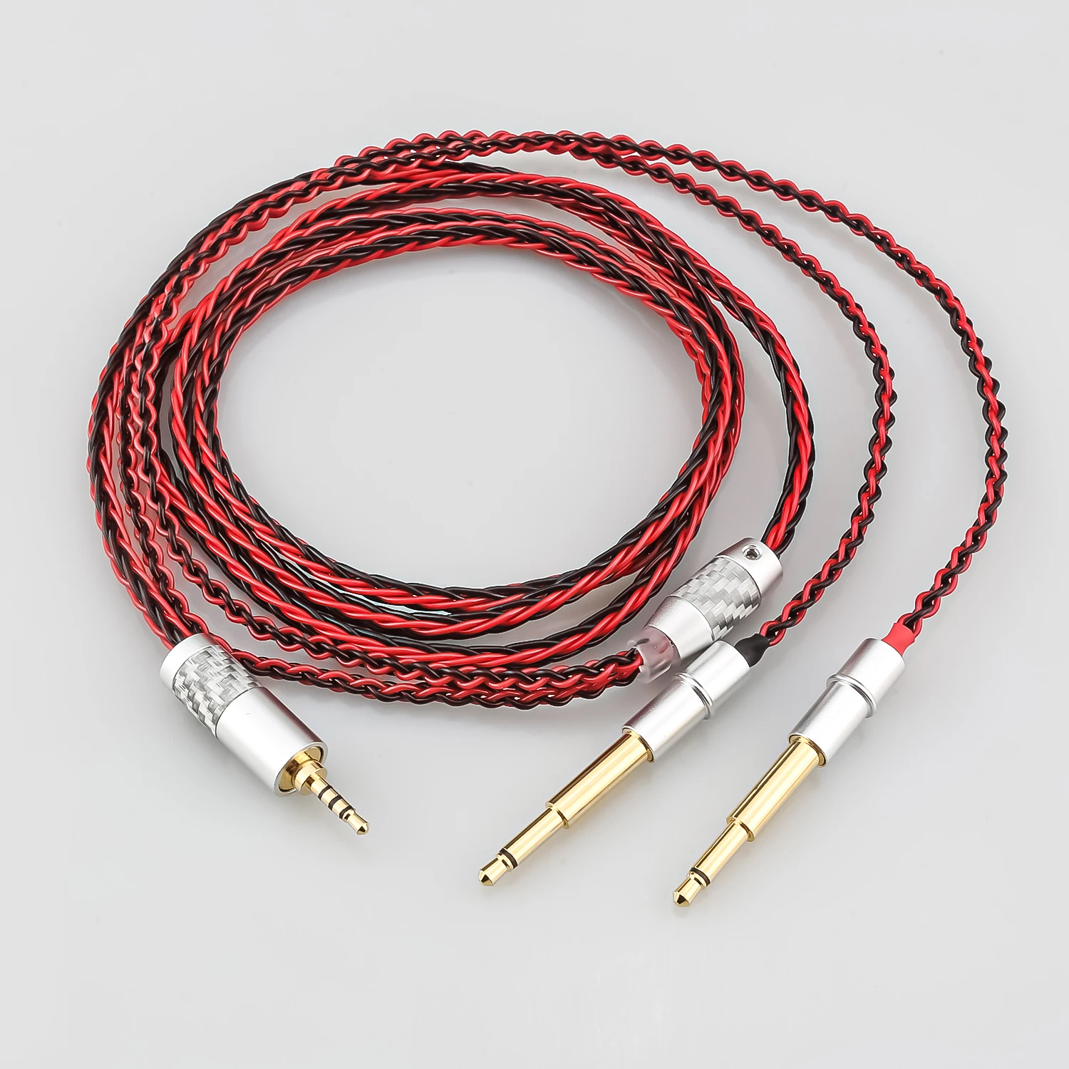 

High Quality 16Core 7N OCC Silver Plated Earphone Cable For Meze 99 Classics NEO NOIR Headset Headphone