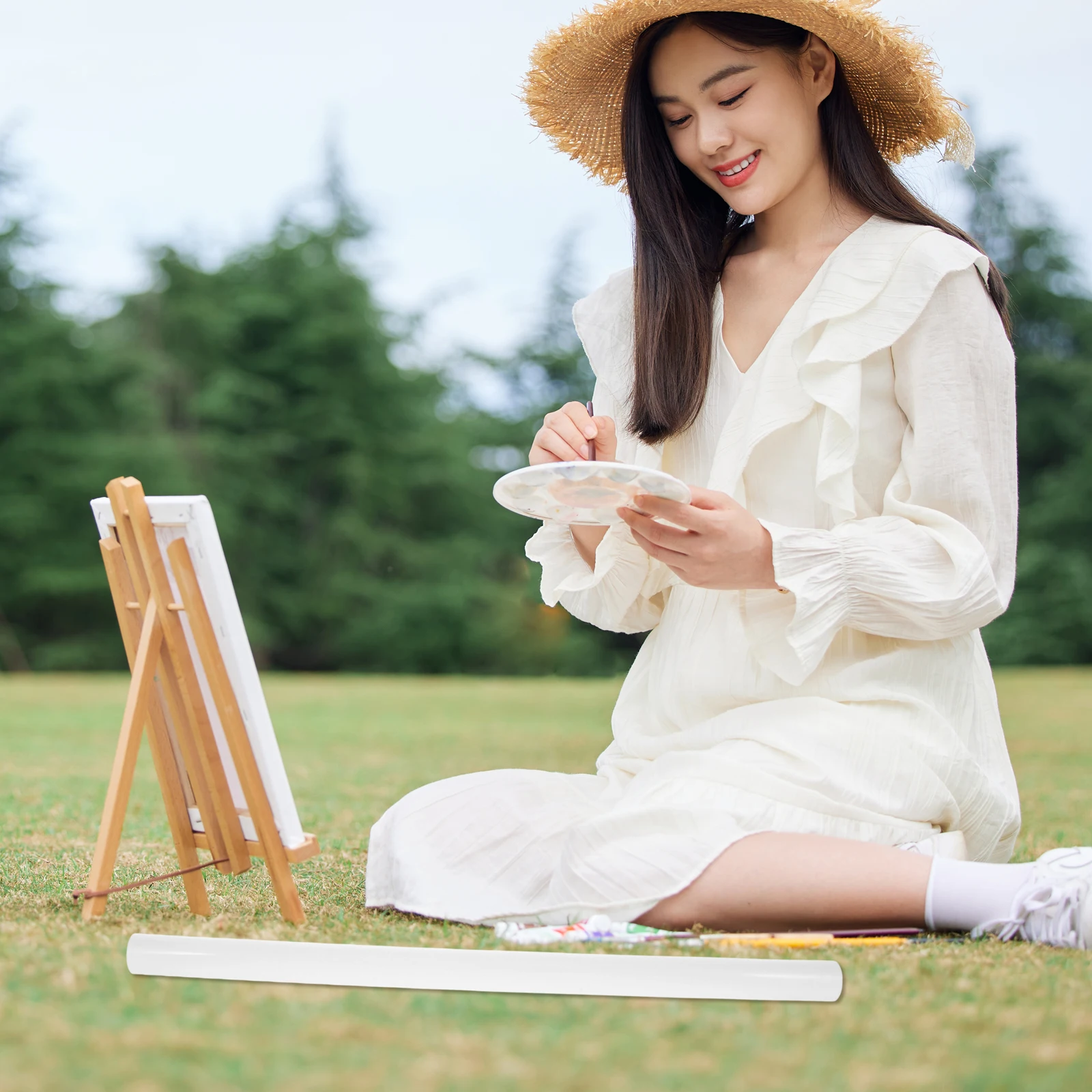 3 قطعة أنابيب بريد بولي كلوريد الفينيل ملصق أبيض شحن لمخطط الأعمال الفنية تخزين المستندات ملصق يطبع أنبوب الشحن #1