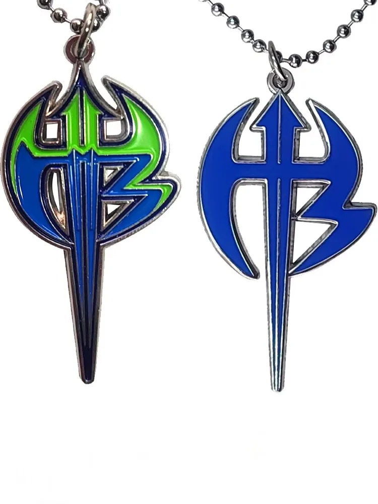 Hardy Boyz Matt Jeff Pendant Necklace with Chain Jeff Matt Hardy motorcycle