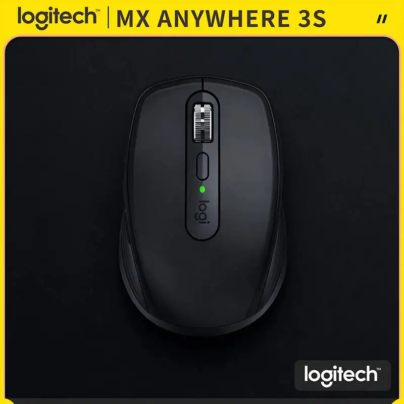 

Компактная мышь Logitech MX Anywhere 3S, эргономичный дизайн, перезаряжаемая, с быстрым прокруткой для портативных ПК Mac