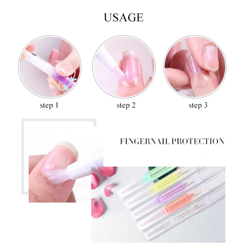 1pcs Nail Nutrition Oil Pen Nail Treatment Cuticle Revitalizer Oil Pen Cuticle Remover Nail Oil Repair Pen