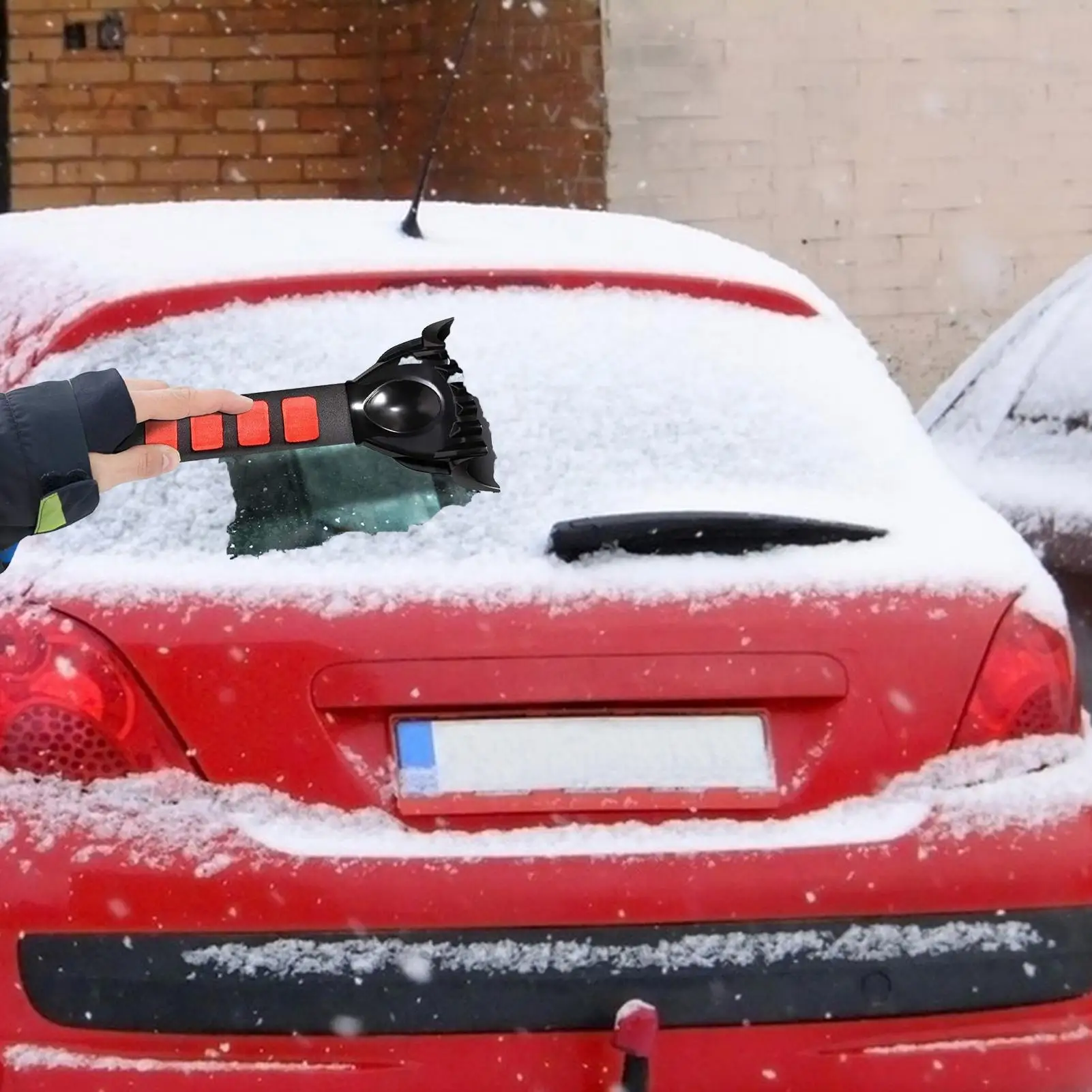 

Ice Scrapers For Car Windshield Efficient Portable Comfortable Winter Gadget Winter Exterior Snow Remover For Roof Trucks SUVs