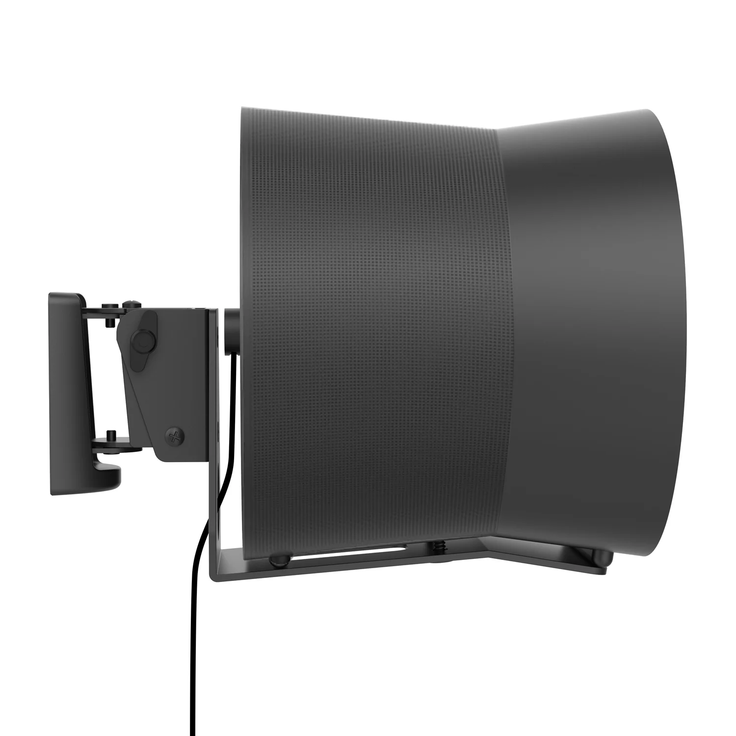 Monzlteck Sonos Era 300 Wandhalterung – Vollmetall, hochbelastbarer Stahl, verstellbarer Winkel (-22°) ° bis 3 ° Neigung, ±45 ° Drehbar) – Detail 3