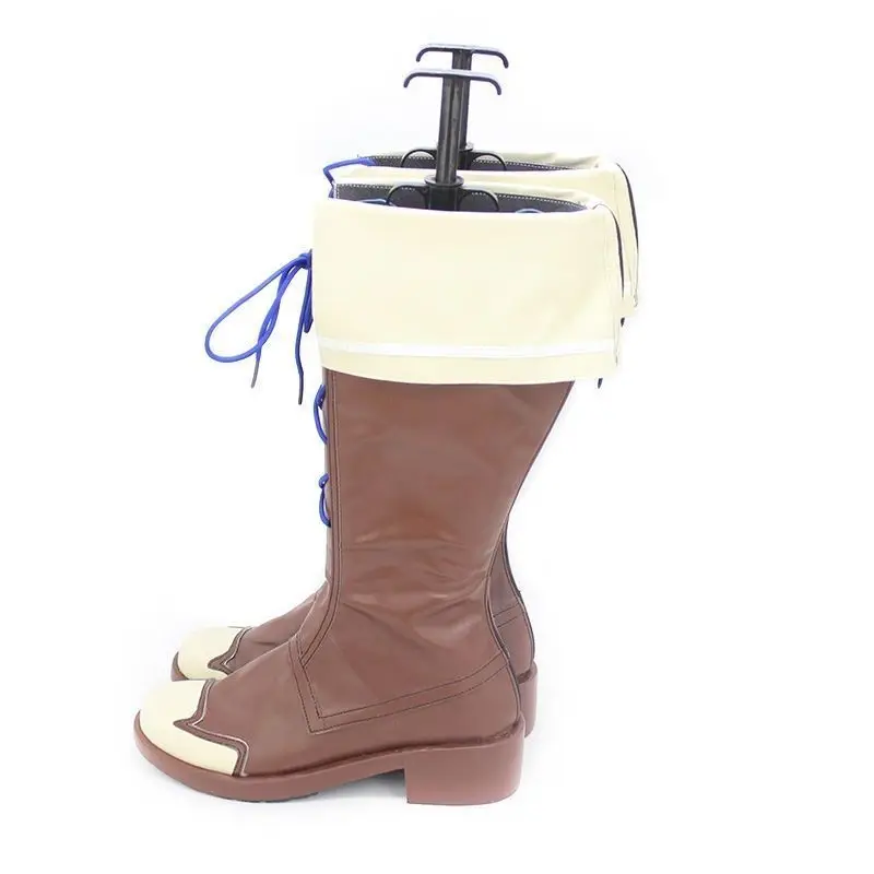 Game Derby Matikane tannhauser Vrouwen Cosplay Schoenen Kostuums PU Laarzen voor Halloween Carnaval Party Kerst Aanpassen