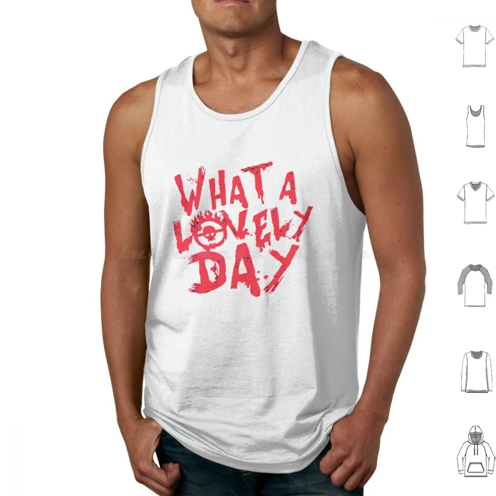 What A Lovely Day Tank Tops Print Cotton Mad Max Mad Max Fury Road Fury Road Thunderdome Mad Max Fury Road Road Cazy Action