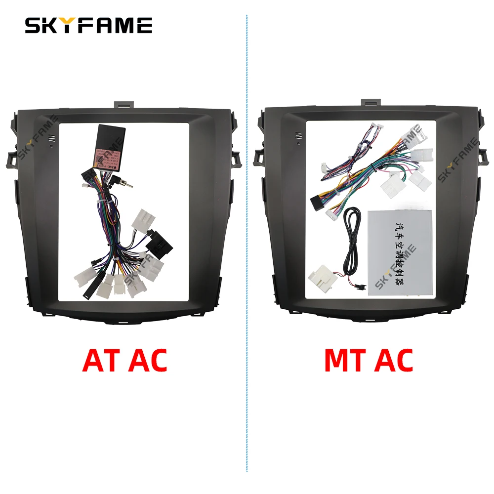 

SKYFAME 9.7 Inch Car Frame Fascia Adapter Tesla Android Radio Dash Fitting Panel Kit For Toyota Corolla Toyota Altis