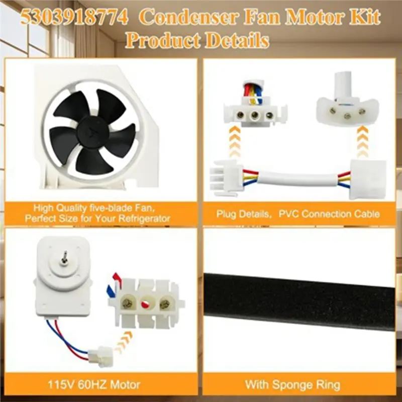 motor-del-ventilador-del-condensador-b02c-5304493604-5303918774-para-refrigeradores-crosley-frigidaire-y-kenmore-ventilador-de-refrigeracion-de-repuesto