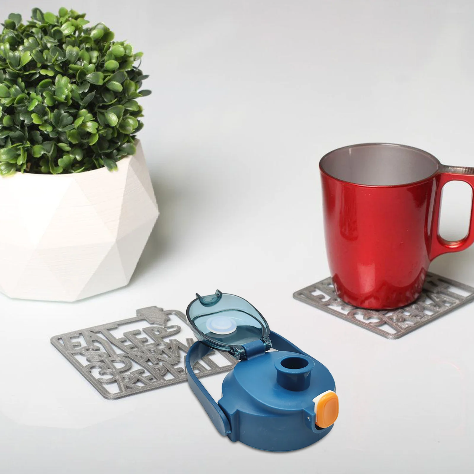 

6Pcs Water Bottle Silicone Spill Proof Stoppers Leakproof Belly Bottle Caps Reusable Spill Plugs Leaks Stopper