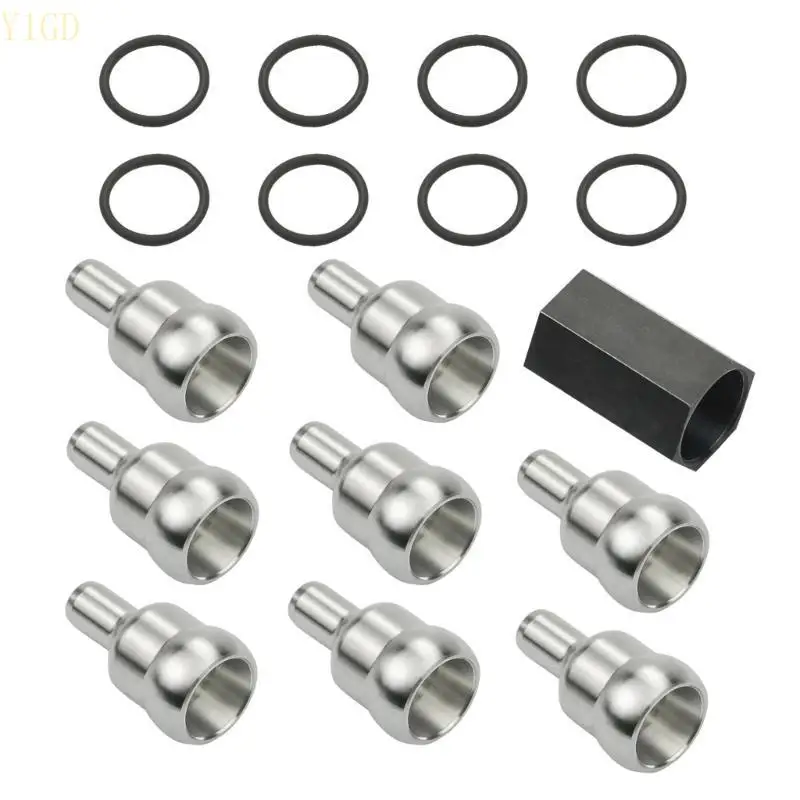 

y1gd Quick and Easy Oil Leak Repair Solution Precisions Oil Leak Detection & Repair Set fit for 6.0L Powerstrokes