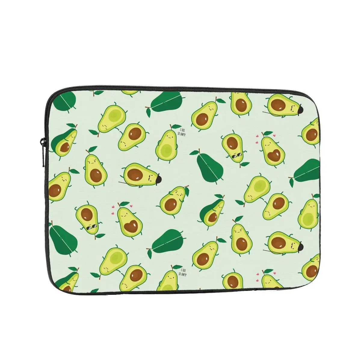 

Laptop Notebook Sleeve Cover Bag Cute Green Avocado Computer Liner Sleeve Avocados Lover 10 12 13 15 17 Inch Shockproof Case Bag