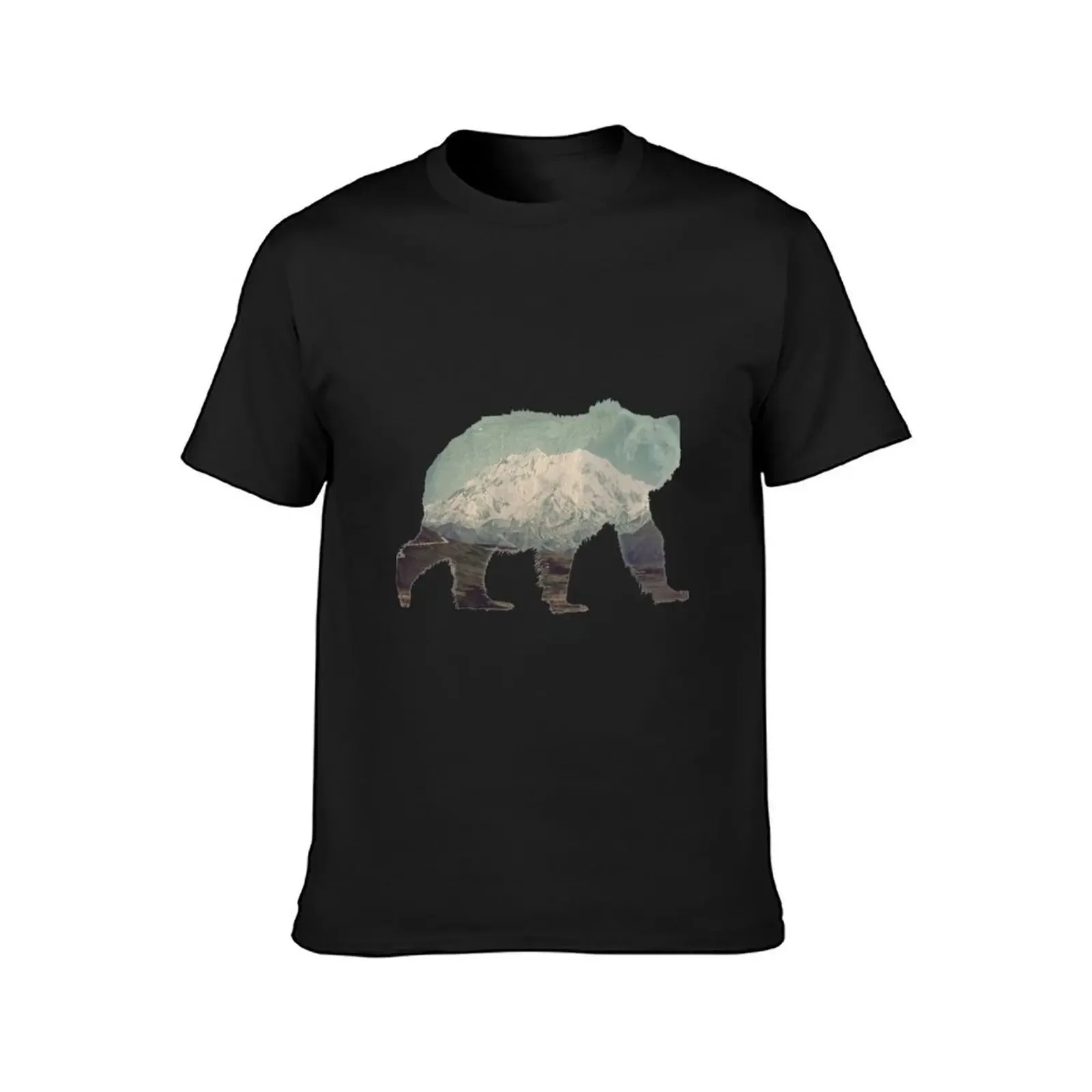 Denali Bear T-Shirt customs new edition oversized t shirt men