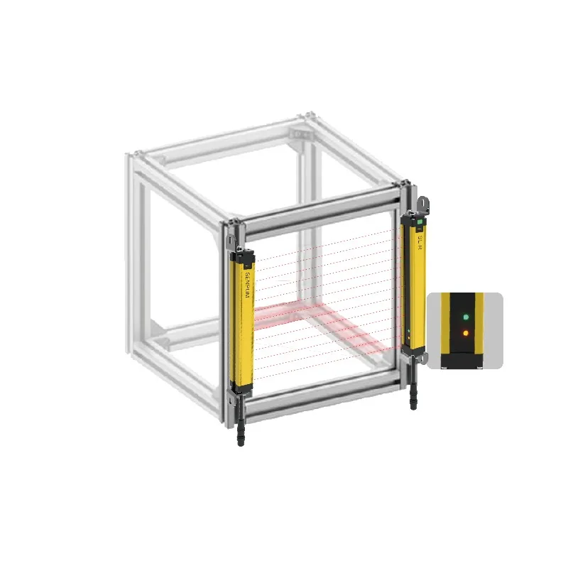 

Senpum NC NPN PNP Output Industrial Use Type4 Safety Protection Gate Safety Light Barriers Machine Safety Sensors Light Curtain