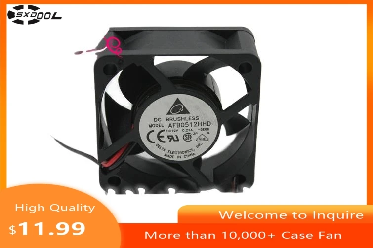 

1pcs 50mm Axial Fan Cooling AFB0512HHD 5020 12v 0.21A 50 * 50 20mm