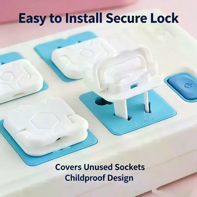 Baby Proof Outlet Covers Secure Fit Hard To Open Design For Home Toddler Safety Protection 8/10/20 PCS