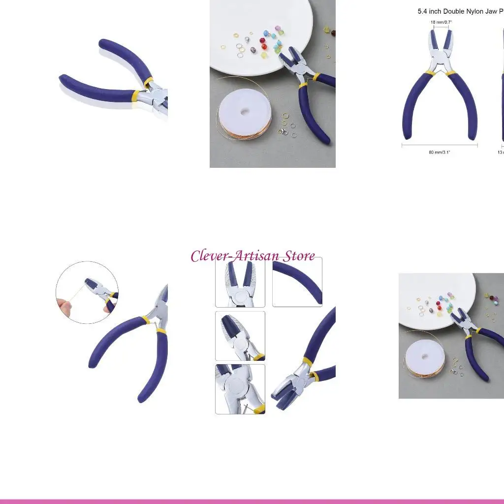 

E06B Jewelry Pliers Pliers Нейлоновые украшения Pliers Ювелирные изделия изготовление инструментов для бисеропиткой