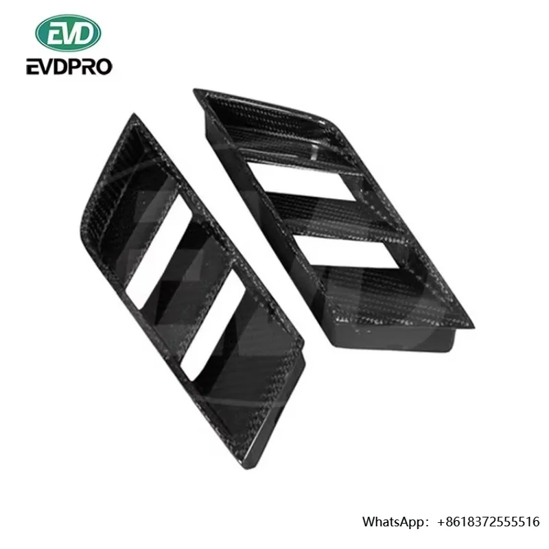 

X OEM STYLE CARBON FIBER REAR DIFFUSER VENTS For 2017-2021 NISSAN R35