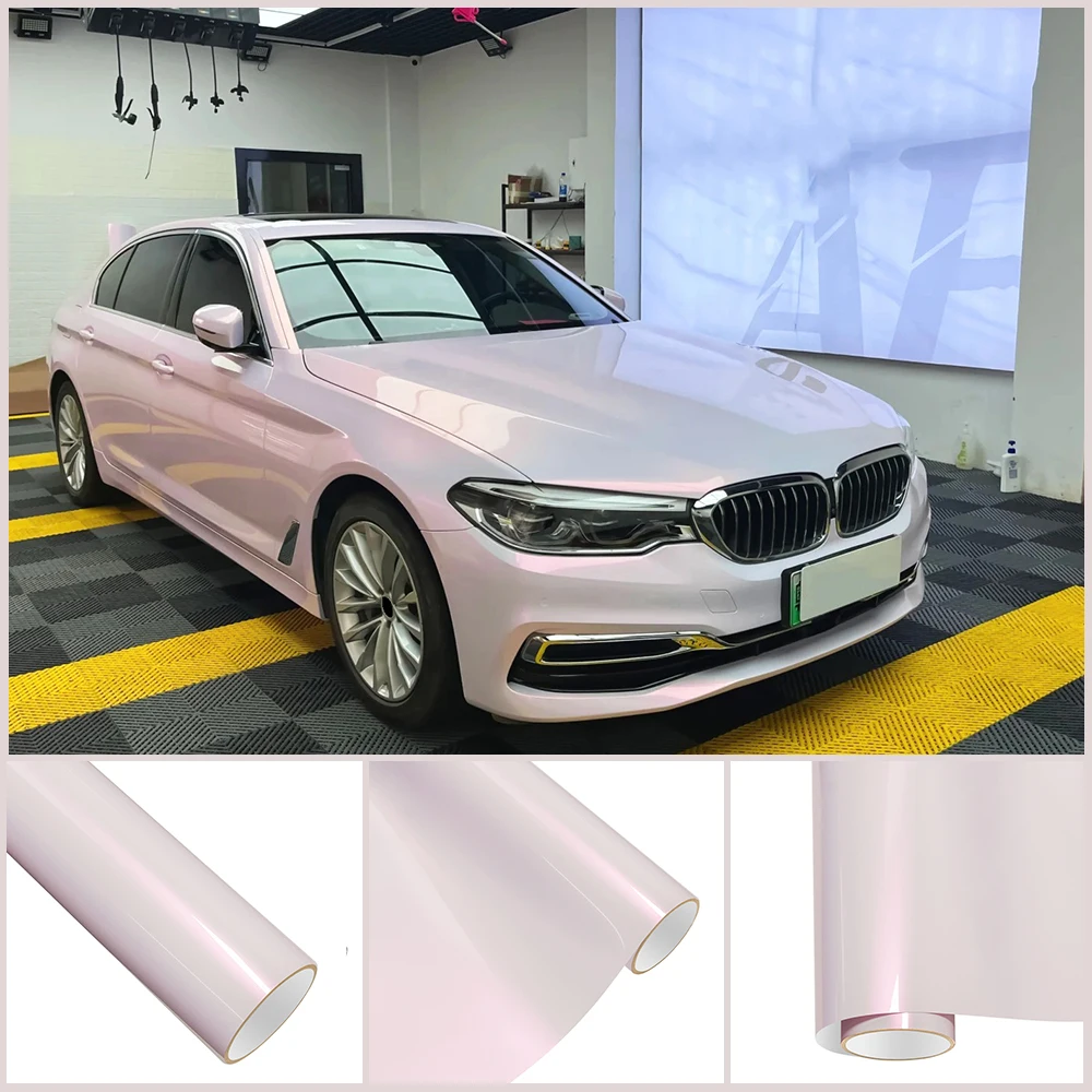 

Премиум платиновая фантоме розовая растягивающаяся автомобильная упаковка ПЭТ виниловая пленка устойчивая к выцветанию наклейка защитный чехол автоаксессуары