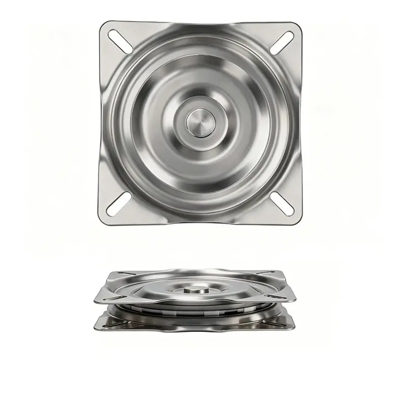 A07T-Boat Seat Swivel Mount, 360 Degree Rotation For 7 Inch Pedestals, Fishing Boat Marine Seat Swivel Plate