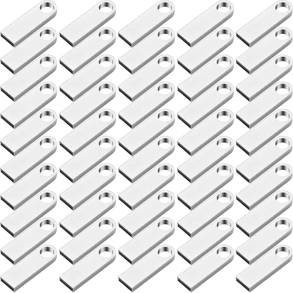 Bulk 128MB Waterproof Mini USB Thumb Drives, Zinc Alloy Design for Data Storage on PC, Laptop, or Office Use