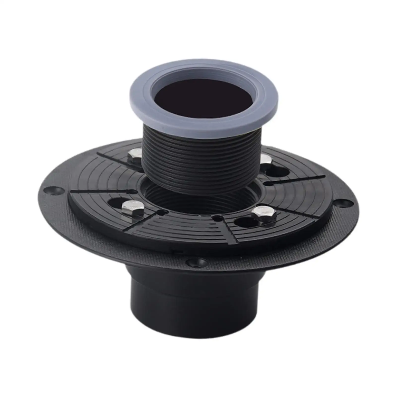 Bathroom Drain Components Shower Base Kit Adjustable Height Ring Adaptor for Standard 2 Inch Hose