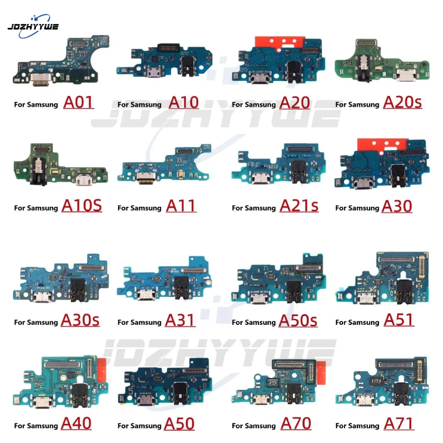 USB Charger Charging Port Dock Connector Board Flex Cable For Samsung A50 A505 A10 A20 A30 A40 A70 A01 A11 A21s A31 A51 A71