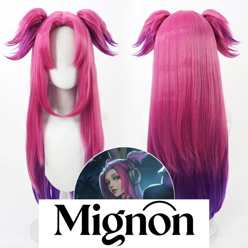 باروكة كوسبلاي هارتستيل ليليا مع أجزاء قابلة للفصل هدية الهالوين