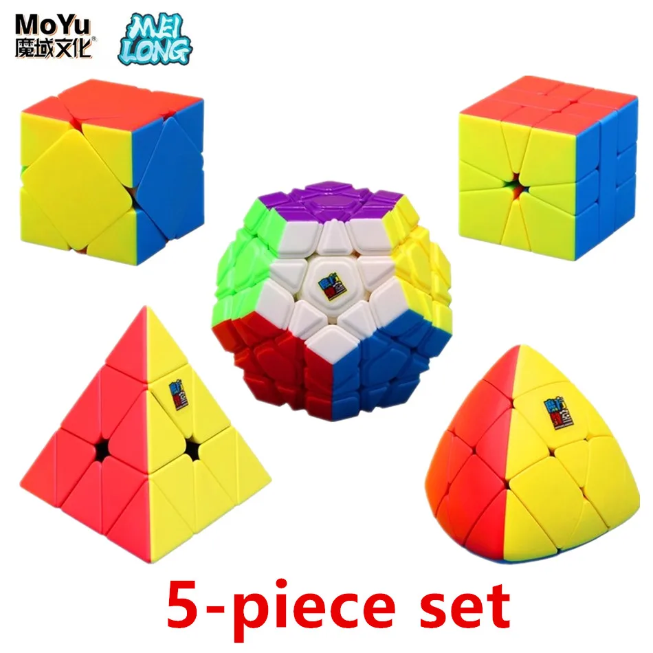 MOYU MeiLong 2x2 3x3 4x4 5x5 6x6 7x7 マジックキューブ ピラミッド ステッカーレスキューブ スピードマジックキューブ 教育パズル 子供のおもちゃ 큐브
