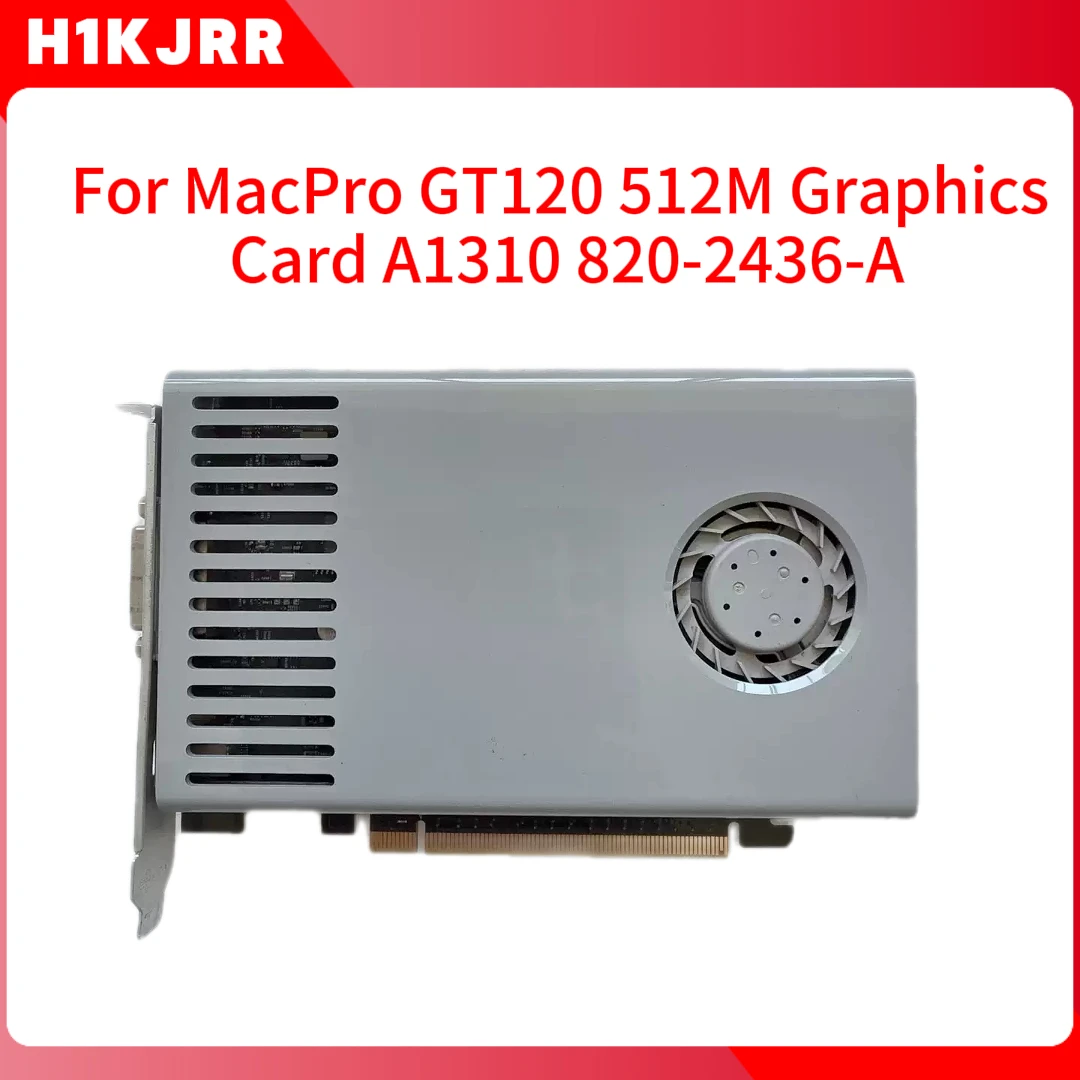 Origin For Apple MacPro GT120 512M Graphics Card A1310 820-2436-A DVI Mini DP Compatible Computer Hardware Repair And Upgrade