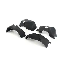 LCX 레이싱 1/10 RC 크롤러 DIY 나일론 내부 머드 가드 펜더 키트 Axial SCX10 II 90046 90047 업그레이드 부품 액세서리