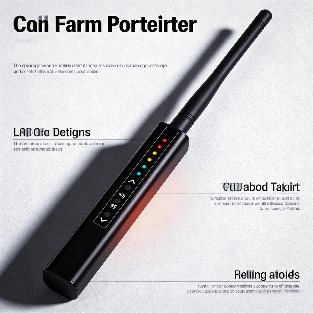 

New Hot Selling G728 Anti-spy Hidden Camera Detector, Wireless RF Signal GSM Audio Bug Finder, GPS Tracker & Spy Camera Lens Sca