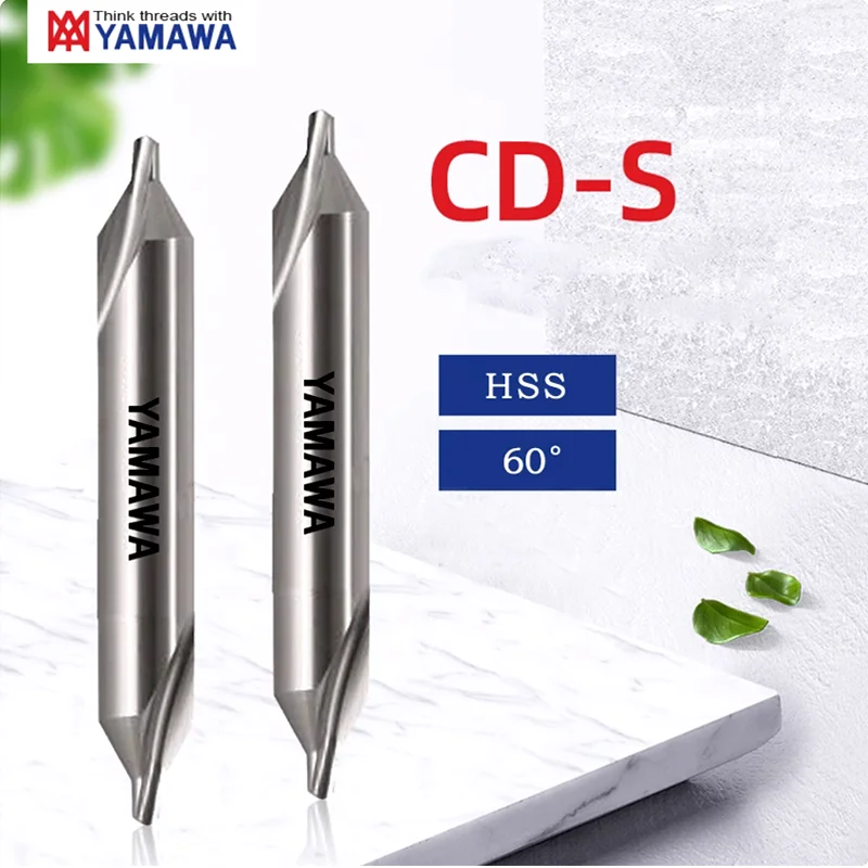 YAMAWA HSS 60°  Center Drill  Bit For Drills Hole Centering Dril Cutter Drill Bit 1 - 6 mm YRFL Centerin For drilling