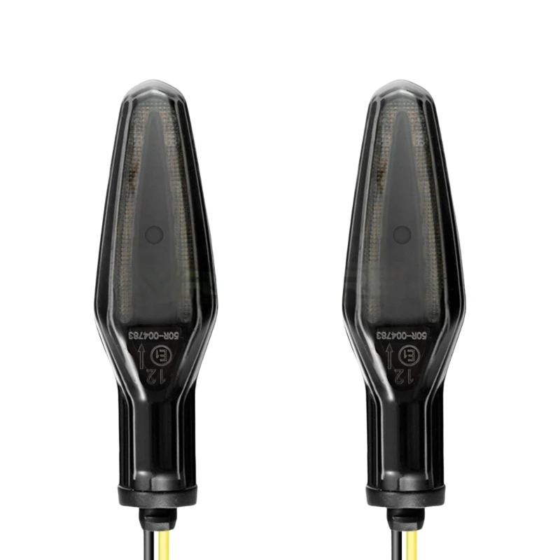 

2Pcs Waterproof Motorcycle LED Indicators Turn Signal Rear Brake Tail Light Flashing Lamp for R1200GS R1250GS Enhancing Safety