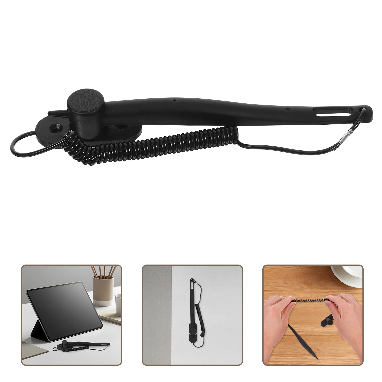 

Stylus Pen Spring Base Universal Resistive Touch Screen Pen Black Suitable for Car Navigation Tablets Smartphones High Stability