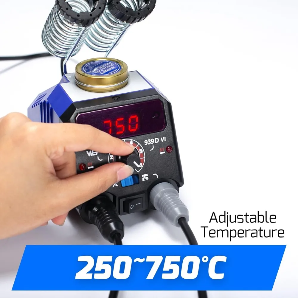 Kit per legna a doppia penna con temperatura regolabile e 20 punte