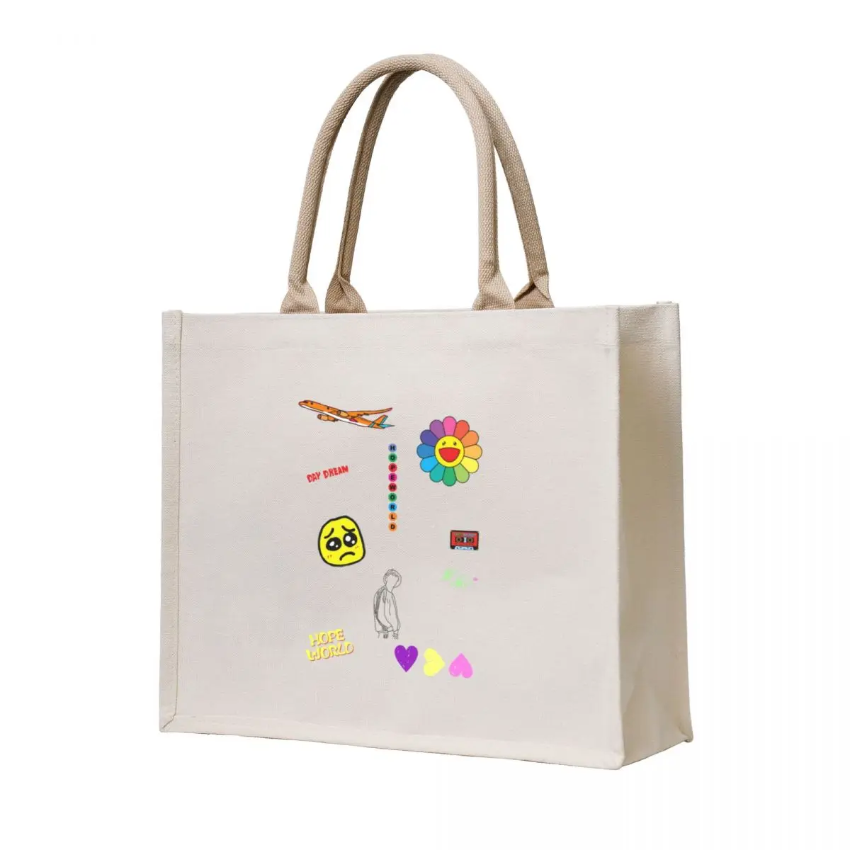 

Hope world Tote Bag Beach bag tote bag canvas canvas tote