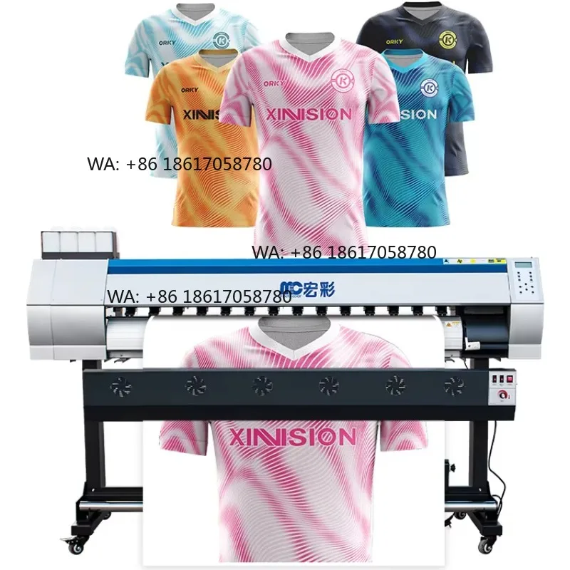 Manufacture Roll to Roll Textile Dye Sublimation Heat Transfer Inkjet Printer for Sublimation Paper Heat Transfer Printing