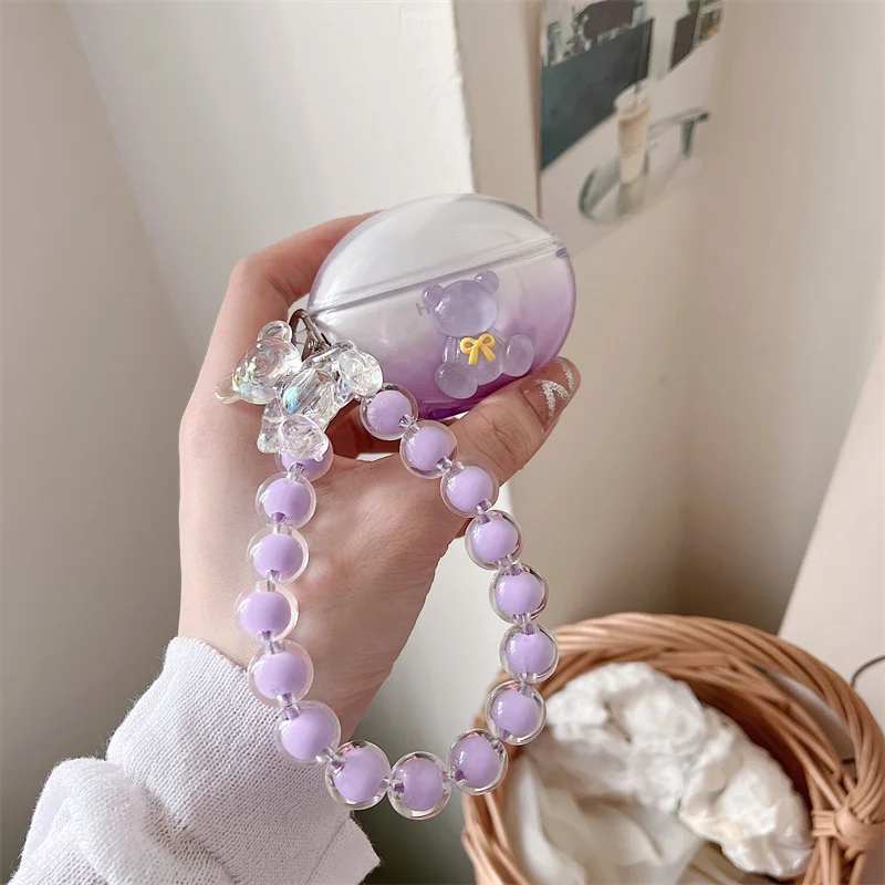 หูฟังสําหรับ Huawei Freebuds 6i/5i, หัวใจรักน่ารัก/ดอกไม้/หมี/รูปแบบหน้ายิ้มกันกระแทกฝาครอบป้องกันสําหรับหญิง