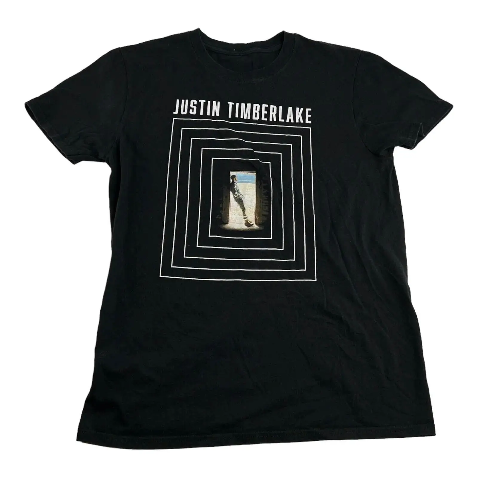 Justin Timberlake Mug Shot World Tour Back Nsync T Shirt S 3Xl White