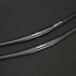 Syncros-Manico MTB personalizzato interamente in fibra di carbonio, morsetto a 9 gradi, lunghezza 31,8 mm, 680-740 mm, opaco, piatto, parti di biciclette