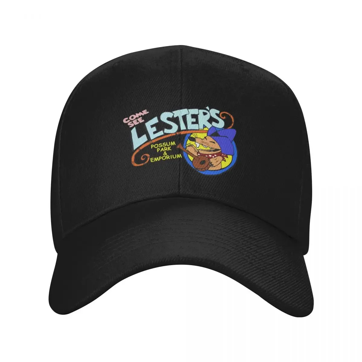 Men's Lester's Possum Park Popular Gifts Idea Baseball Cap Luxury Brand Anime Hat Women's Men's