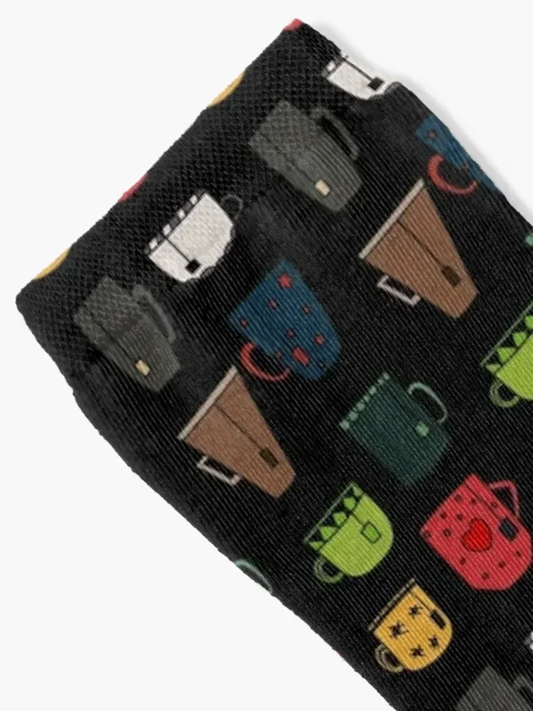 It's time for tea Socks New year's anti slip football Stockings compression christmas gifts Men's Socks Women's