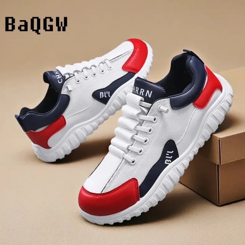 

2026 Spring Wide Toe Box Comfortable Breathable Casual Sneakers Non-slip Mesh Upper Walking Shoes for Men and Women Daily Wear