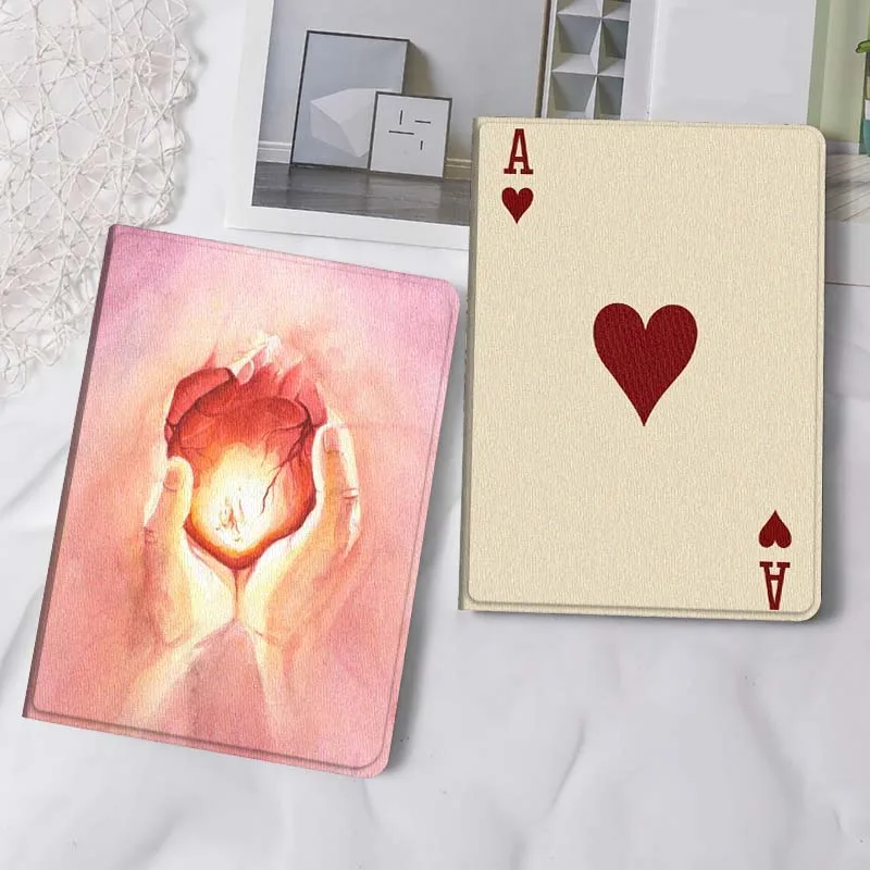 

Hands Holding Heart Glow Gift Tablet Case For Samsung Tab Galaxy S6 S11 A A7 A8 A9 A11 10.1 10.4 10.5 Plus Lite