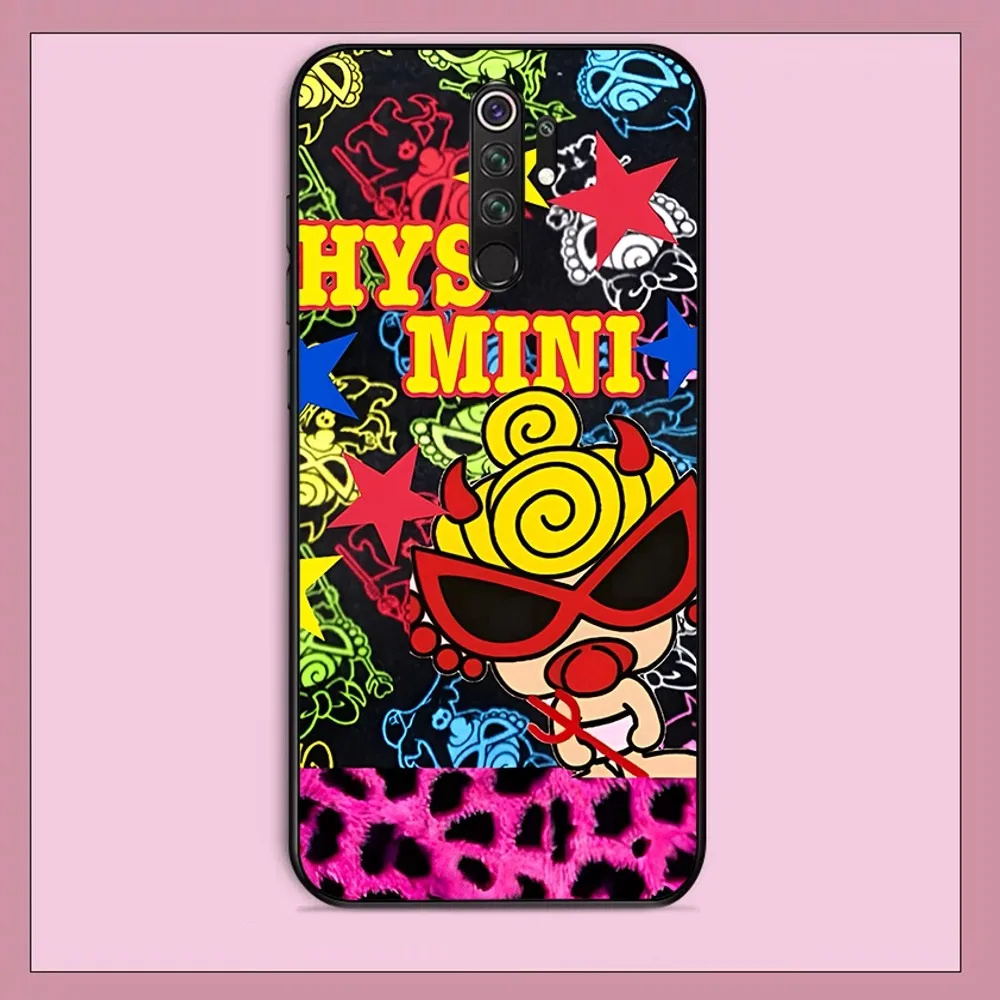 Japan Fashion H-Hysteric M-Mini Phone Case For Redmi Note 4 X 5 A 6 7 8 T 9 9S 10 11 11S 11Epro Poco M3 pro